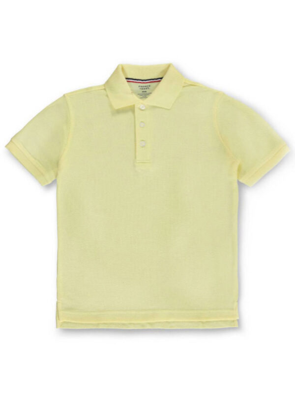 UNISEX S/S PIQUE POLO (SIZES 2T – 7) YELLOW