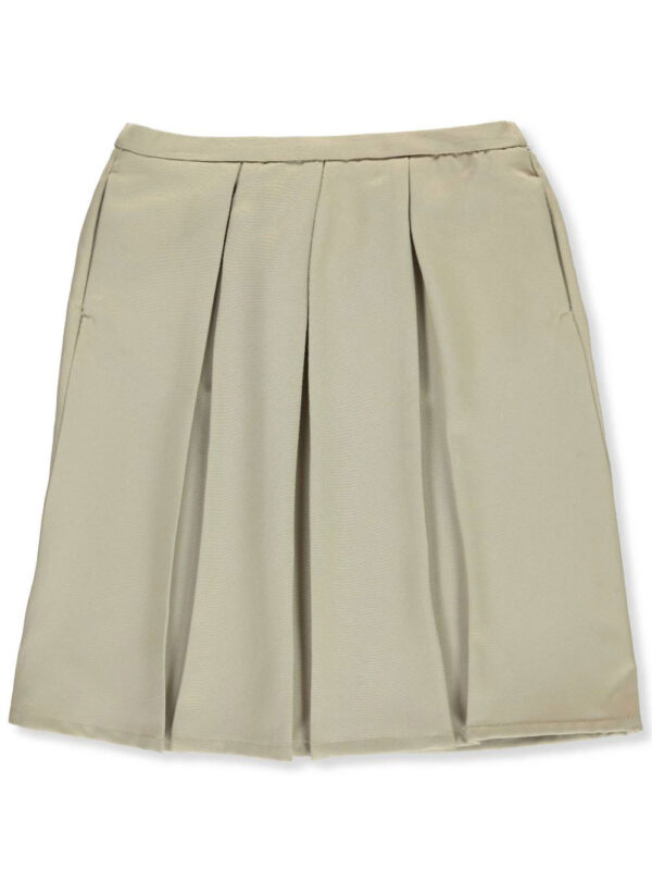 GIRLS’ PLEATED SKIRT KHAKI