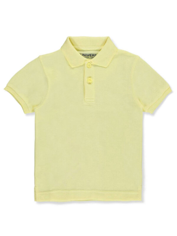 UNISEX S/S PIQUE POLO (SIZES 4 - 7) YELLOW