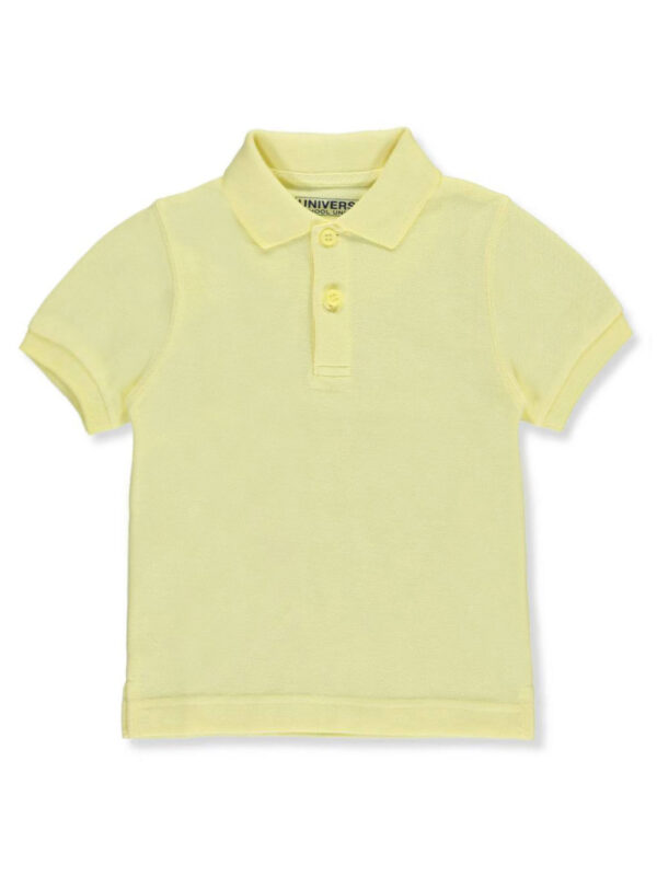 UNISEX S/S PIQUE POLO (SIZES 2T – 4T) YELLOW